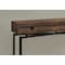 Monarch Specialties Accent Table - 42"L / Brown Reclaimed Wood/ Black Console I 3453 - alternate 4